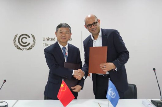 生态环境部部长黄润秋出席COP30“中国角”系列边会活动并会见外方高级代表3